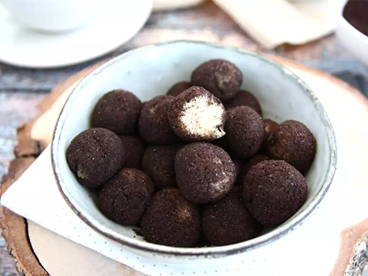 Sušienkové pralinky Oreo