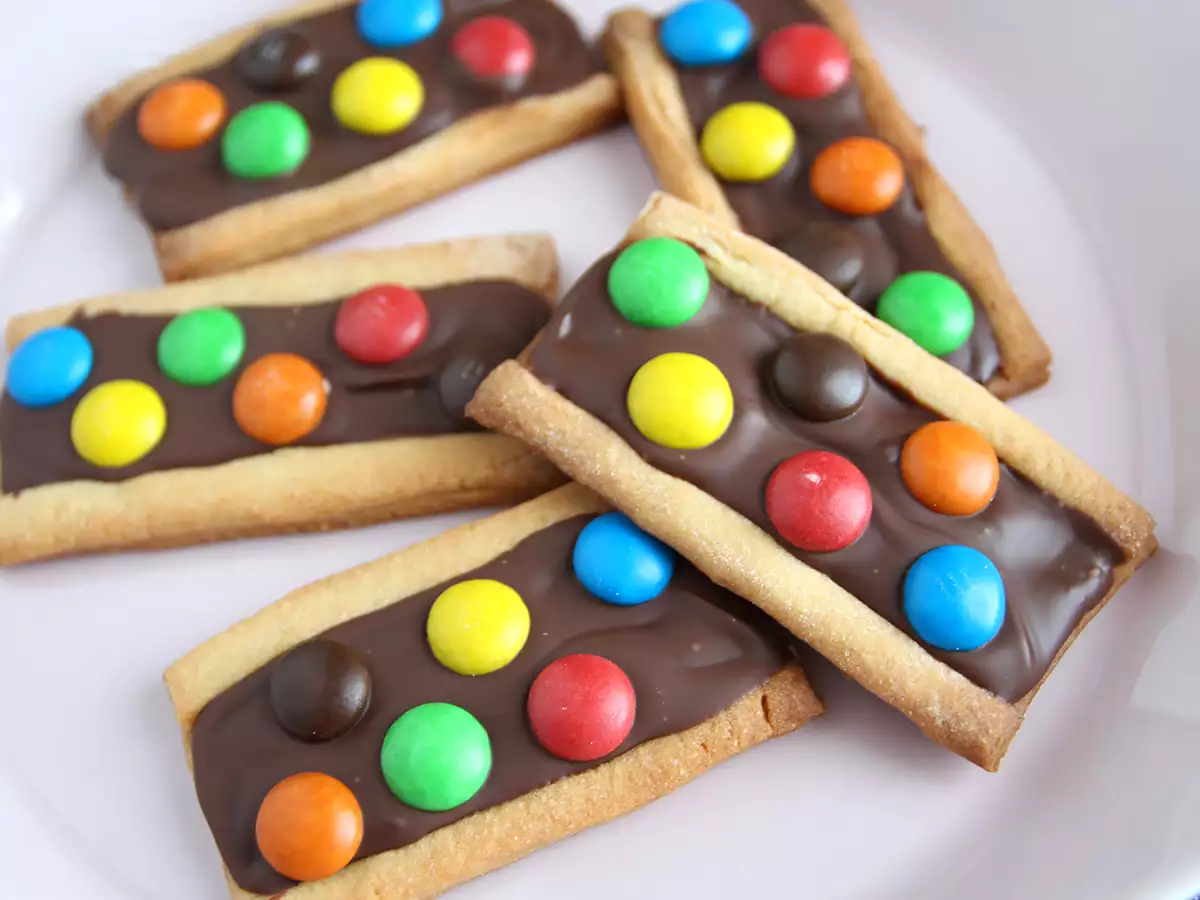 Sušienky s m&m's - foto 2