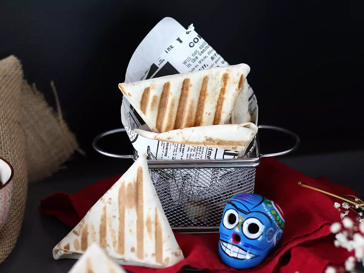 Tacos s mletým mäsom samosa - foto 4