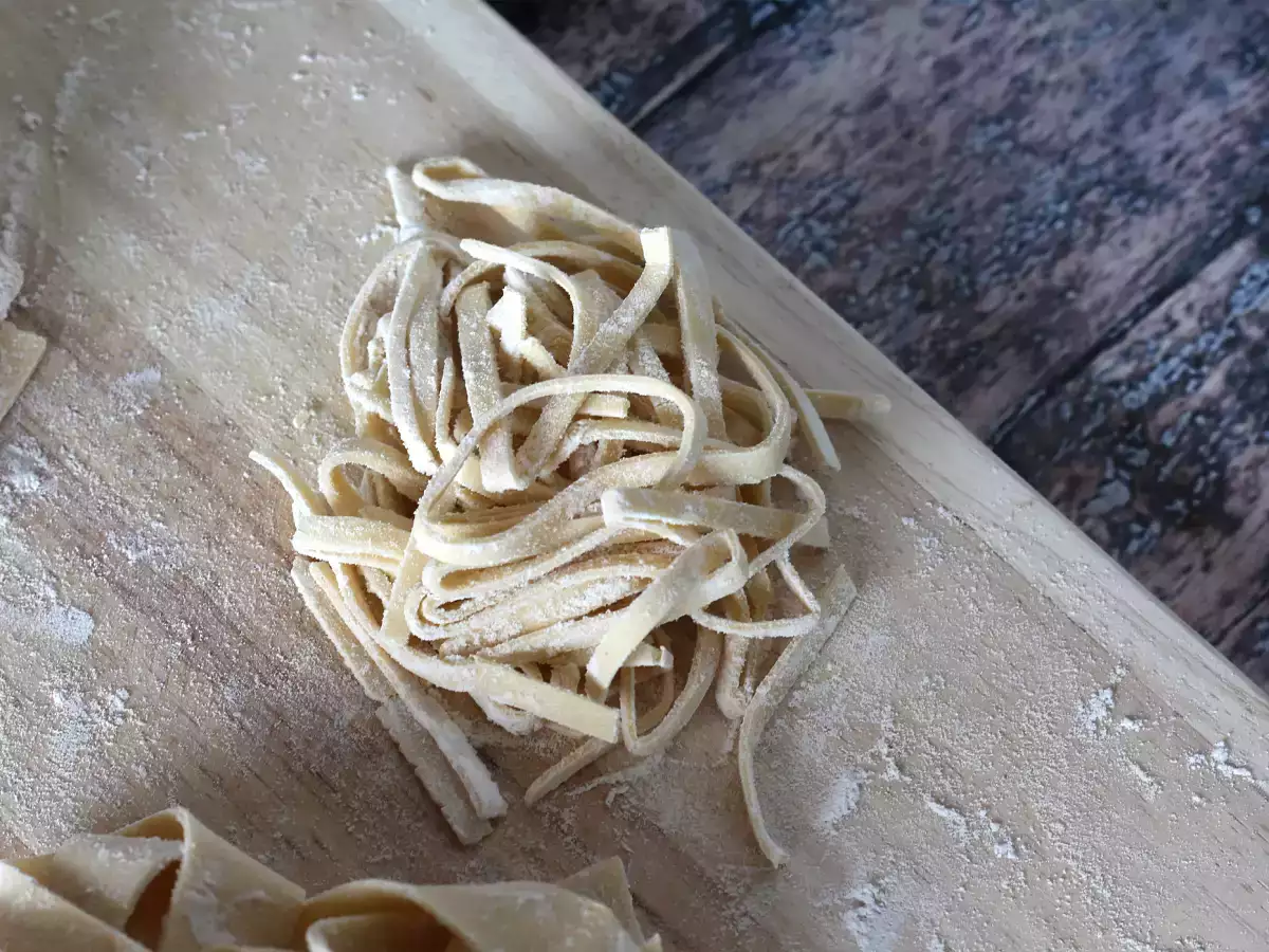 Tagliolini, postup ich prípravy krok za krokom - foto 2
