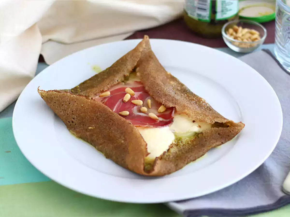 Talianske pohánkové palacinky