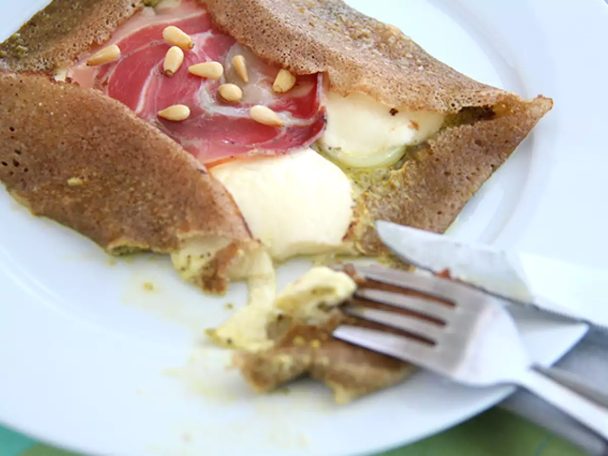 Talianske pohánkové palacinky - foto 3
