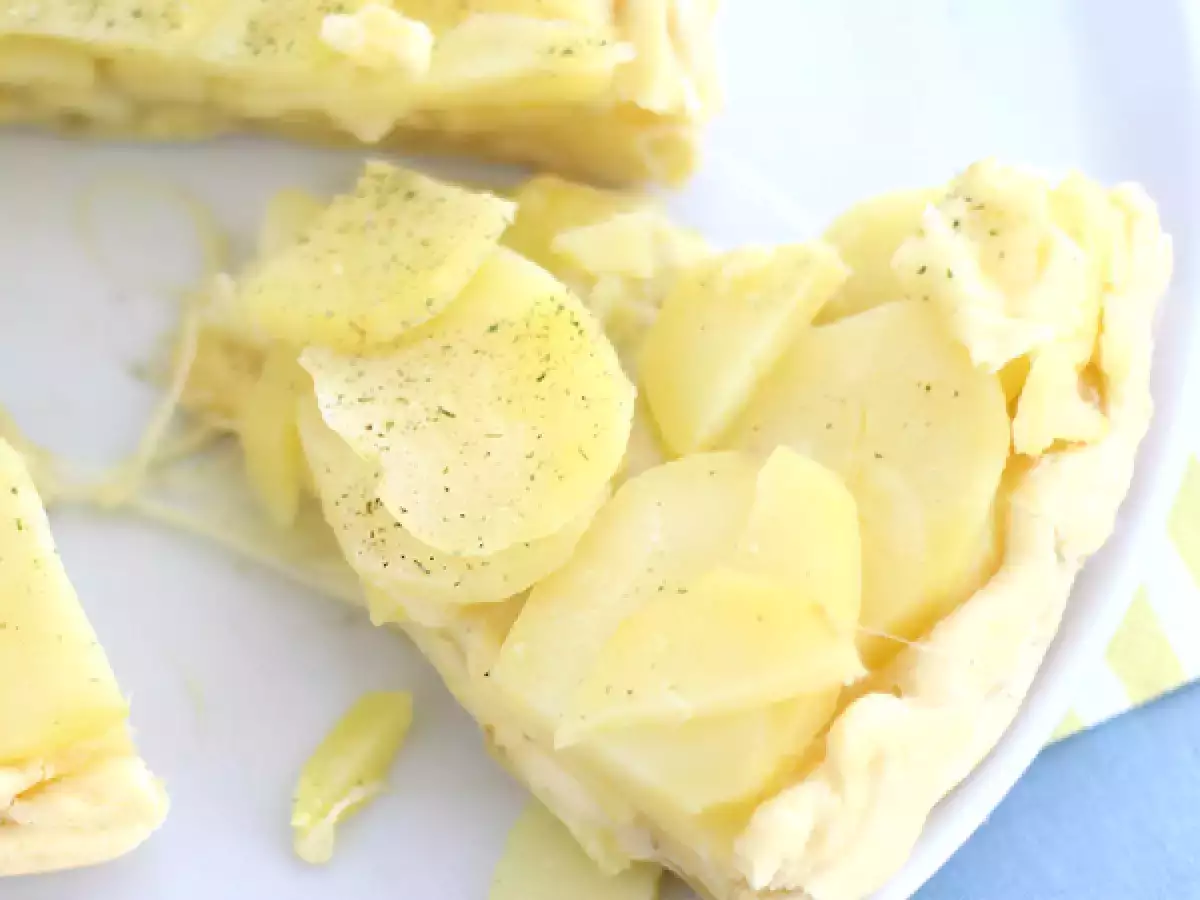 Tarte Tatin zo zemiakov a kantalu - foto 2