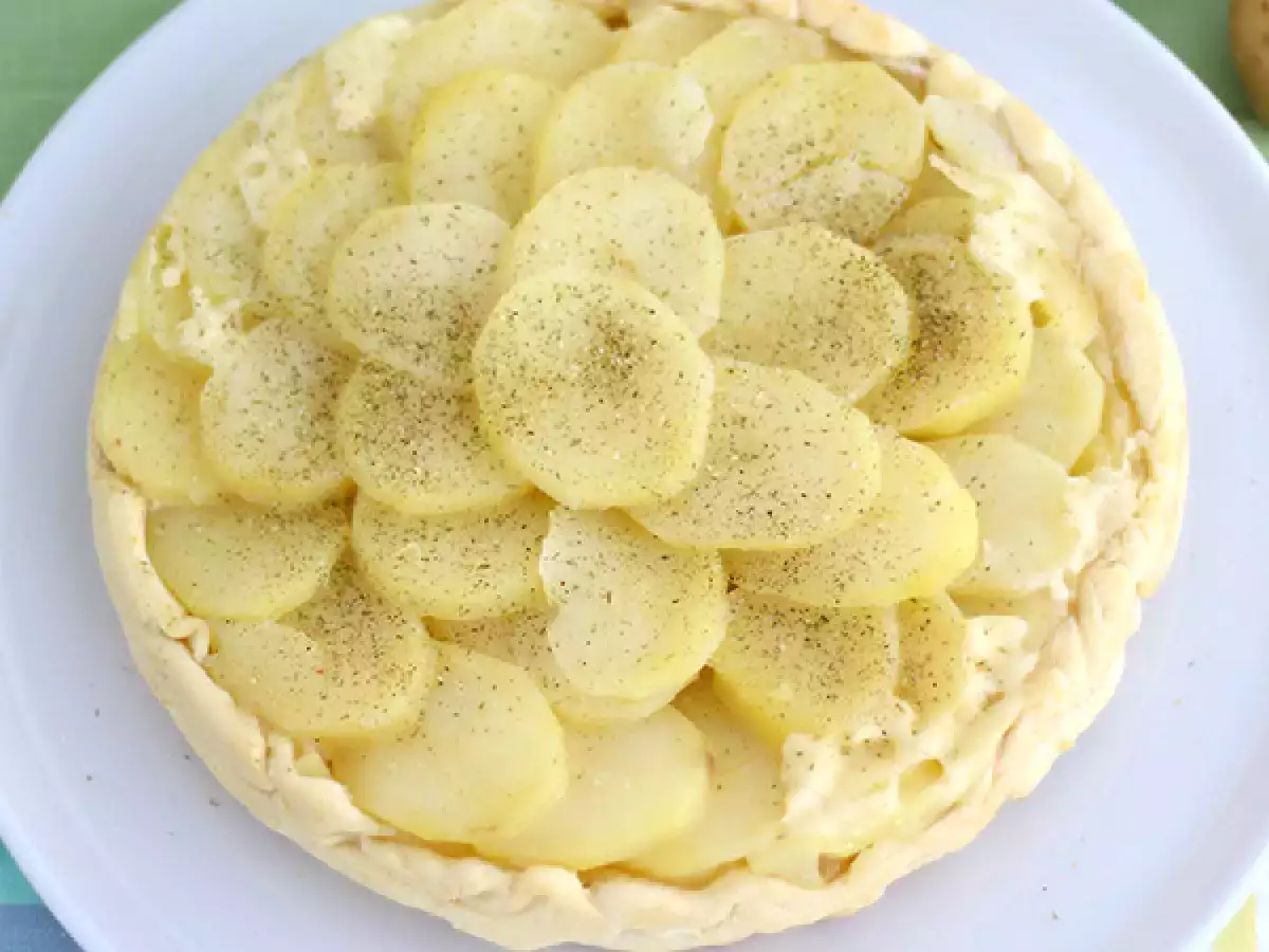 Tarte Tatin zo zemiakov a kantalu - foto 3