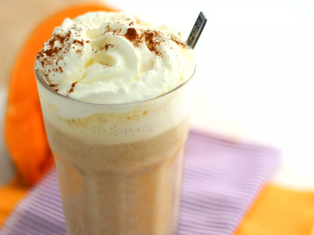 Tekvicové latte s korením - foto 3