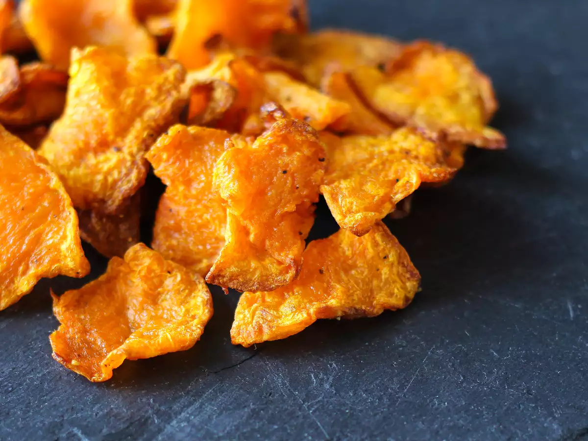 Tekvicové lupienky vo fritéze: ľahké a chutné - foto 4