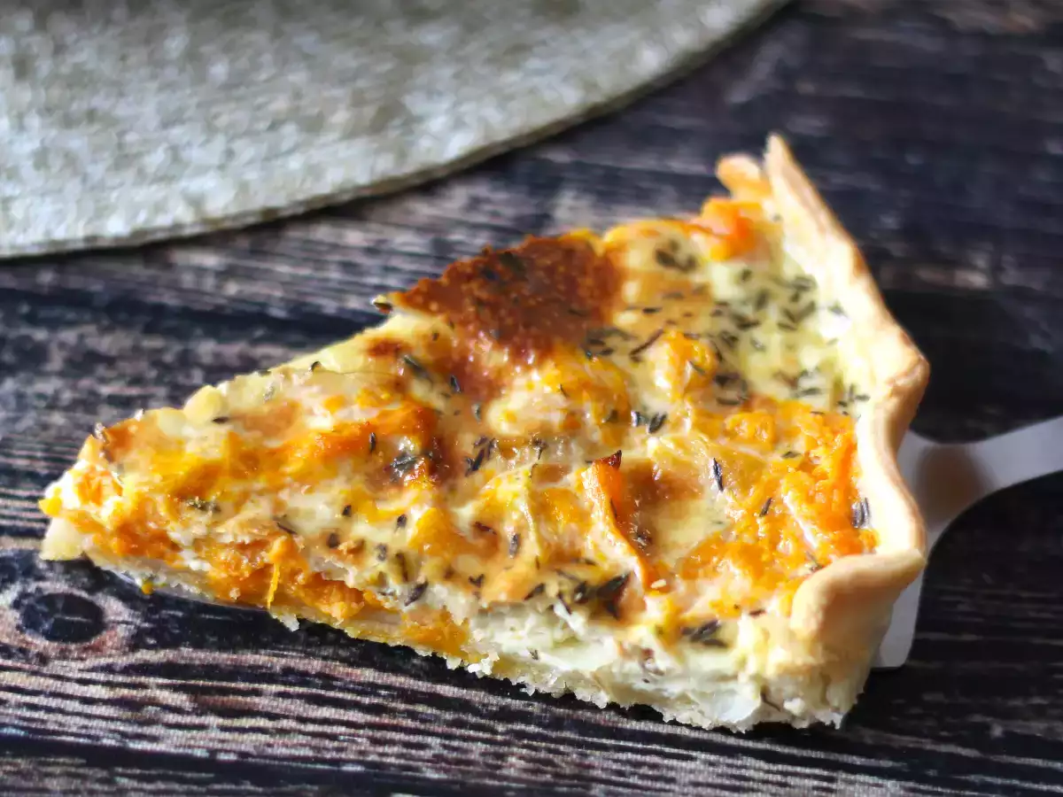 Tekvicový quiche, jednoduché a účinné jedlo - foto 2