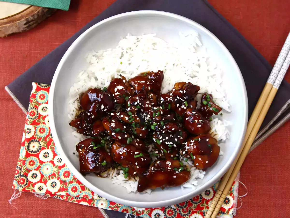 Teriyaki kura, sladká a pikantná japonská omáčka, ktorú si zamilujete! - foto 6