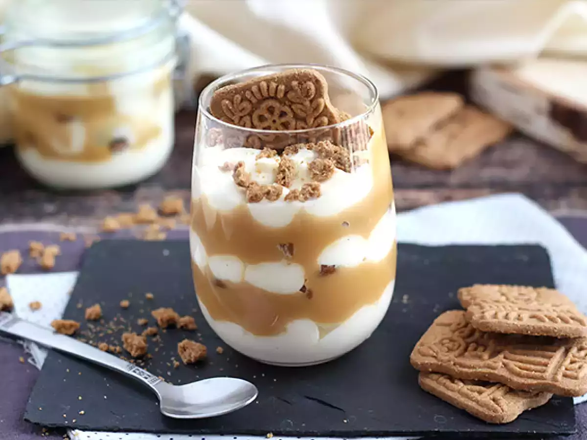 Tiramisu so speculoos a karamelom zo slaného masla - foto 2
