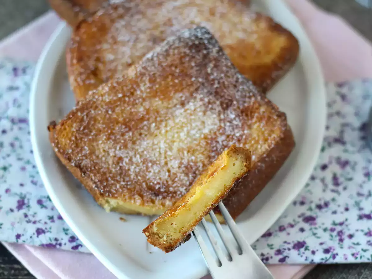 Torrijas vo fritéze s brioškovým chlebom, tradícia bez komplikácií - foto 3