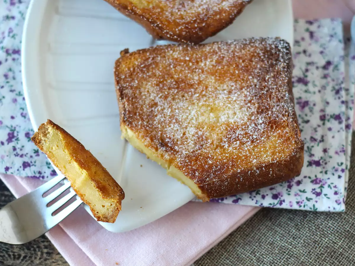 Torrijas vo fritéze s brioškovým chlebom, tradícia bez komplikácií - foto 5