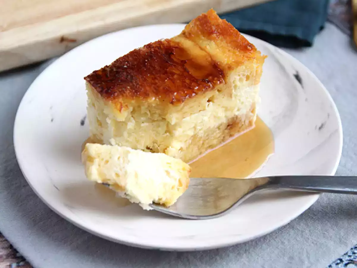 Tvarohový koláč a tvarohové tyčinky s francúzskym toastom (French toast cheesecake bars) - foto 3