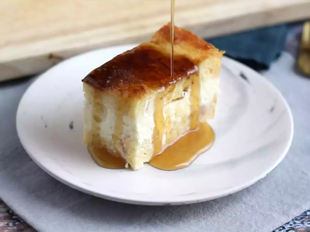 Tvarohový koláč a tvarohové tyčinky s francúzskym toastom (French toast cheesecake bars) - foto 7