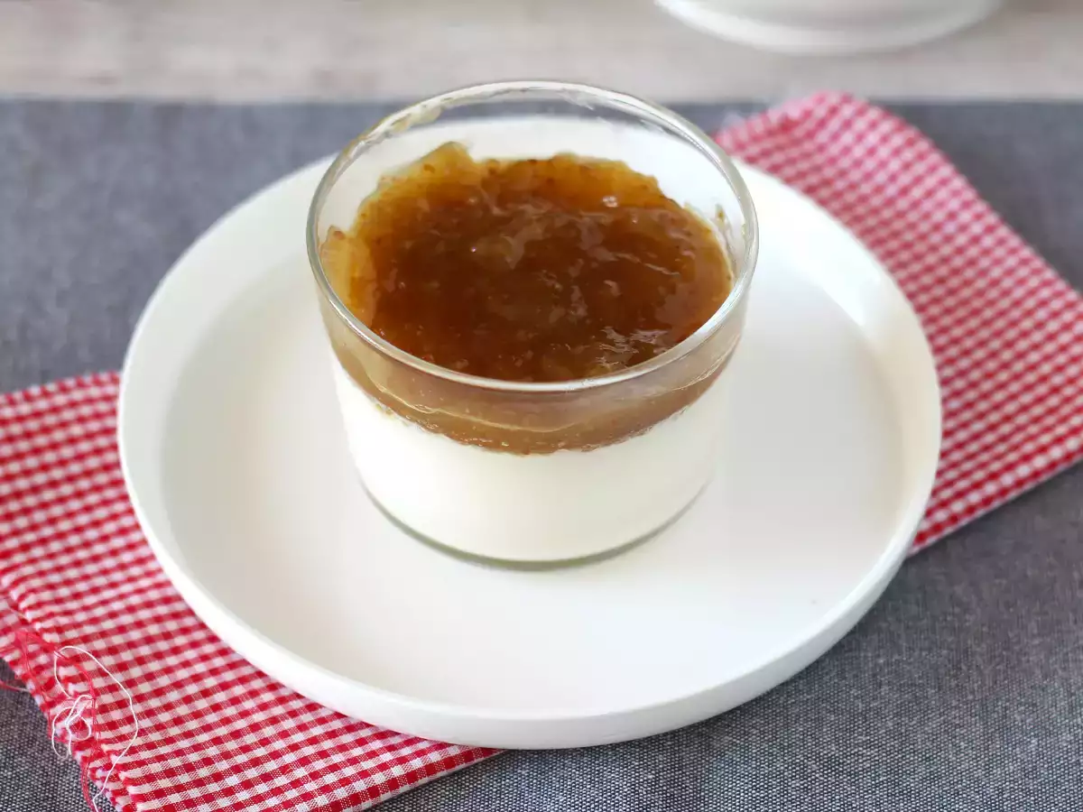 Vanilková panna cotta s figovou omáčkou - foto 2