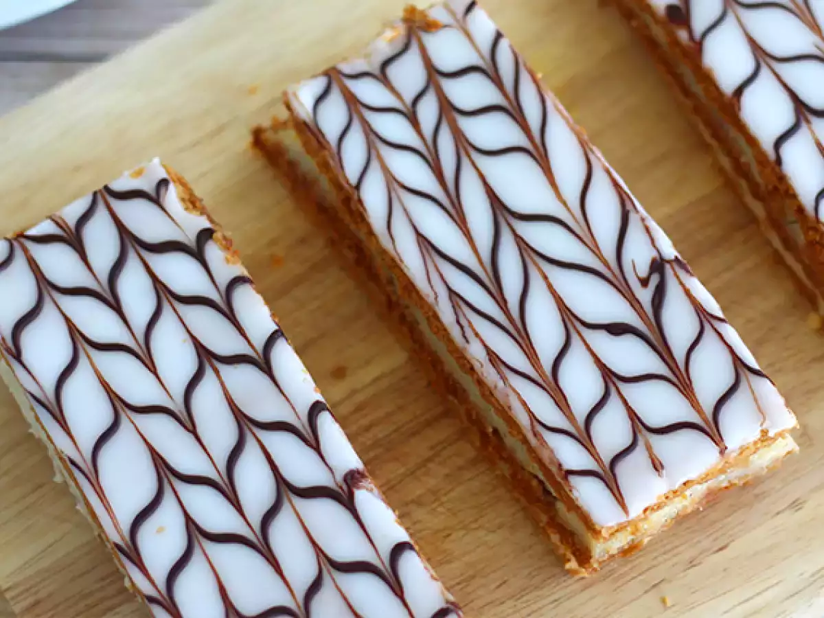 Vanilkové mille feuille - foto 3