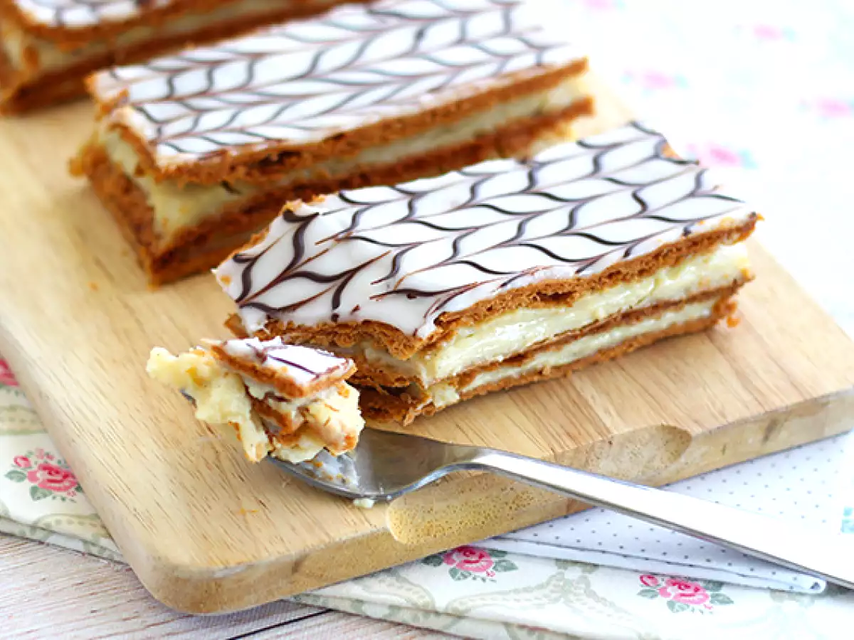 Vanilkové mille feuille - foto 4