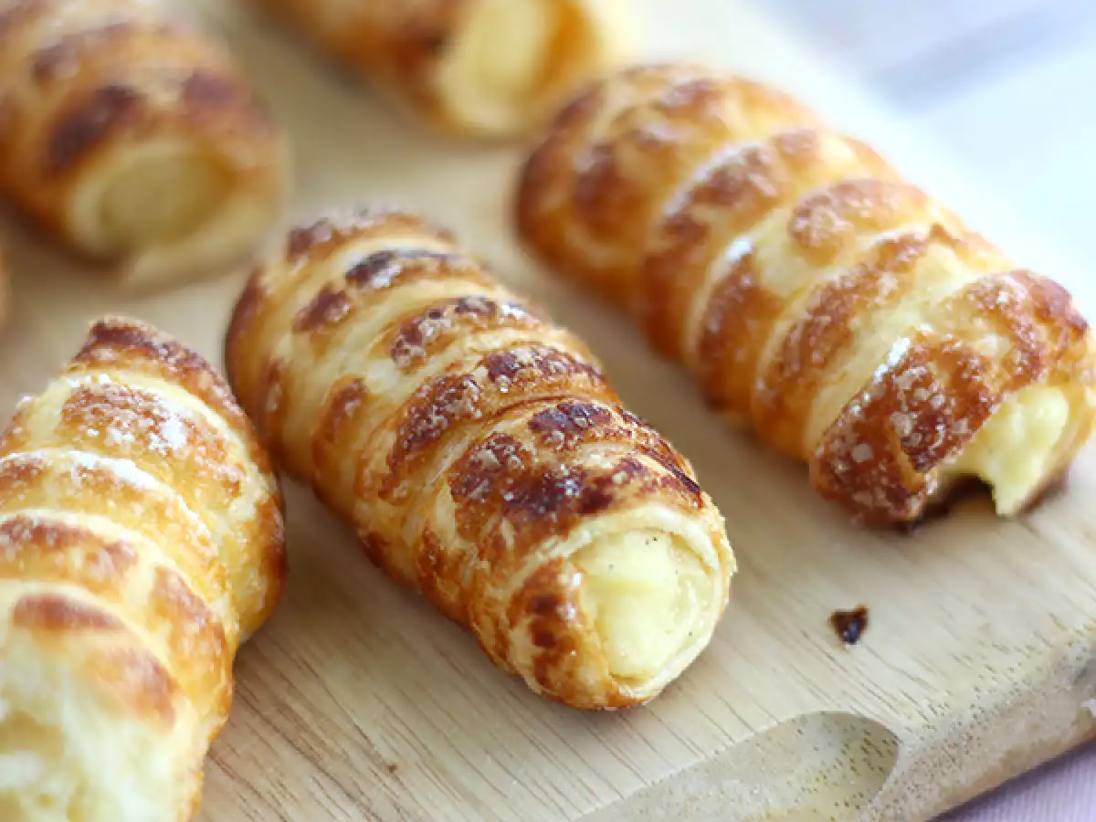 Vanilkový krém cannoli - foto 3