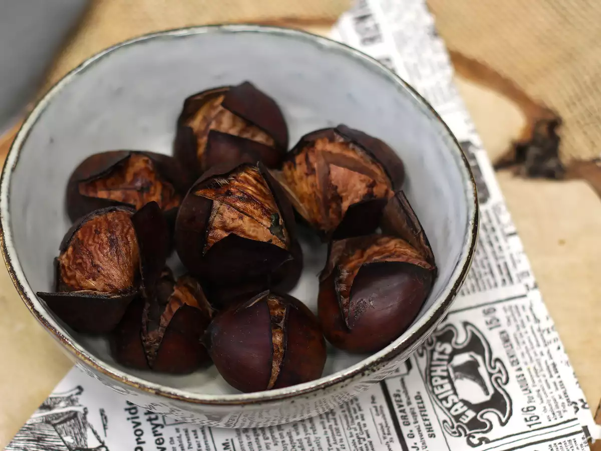 Varené gaštany, recept a čas varenia - foto 4