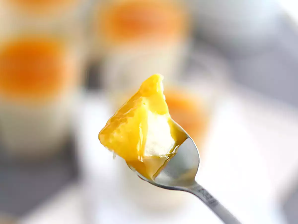 Vegánska kokosová panna cotta - foto 3