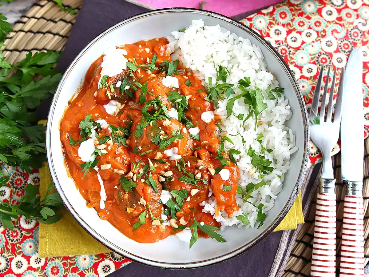 Vegánska Malai Kofta: cícerové mäsové guľky s paradajkovou omáčkou - foto 5