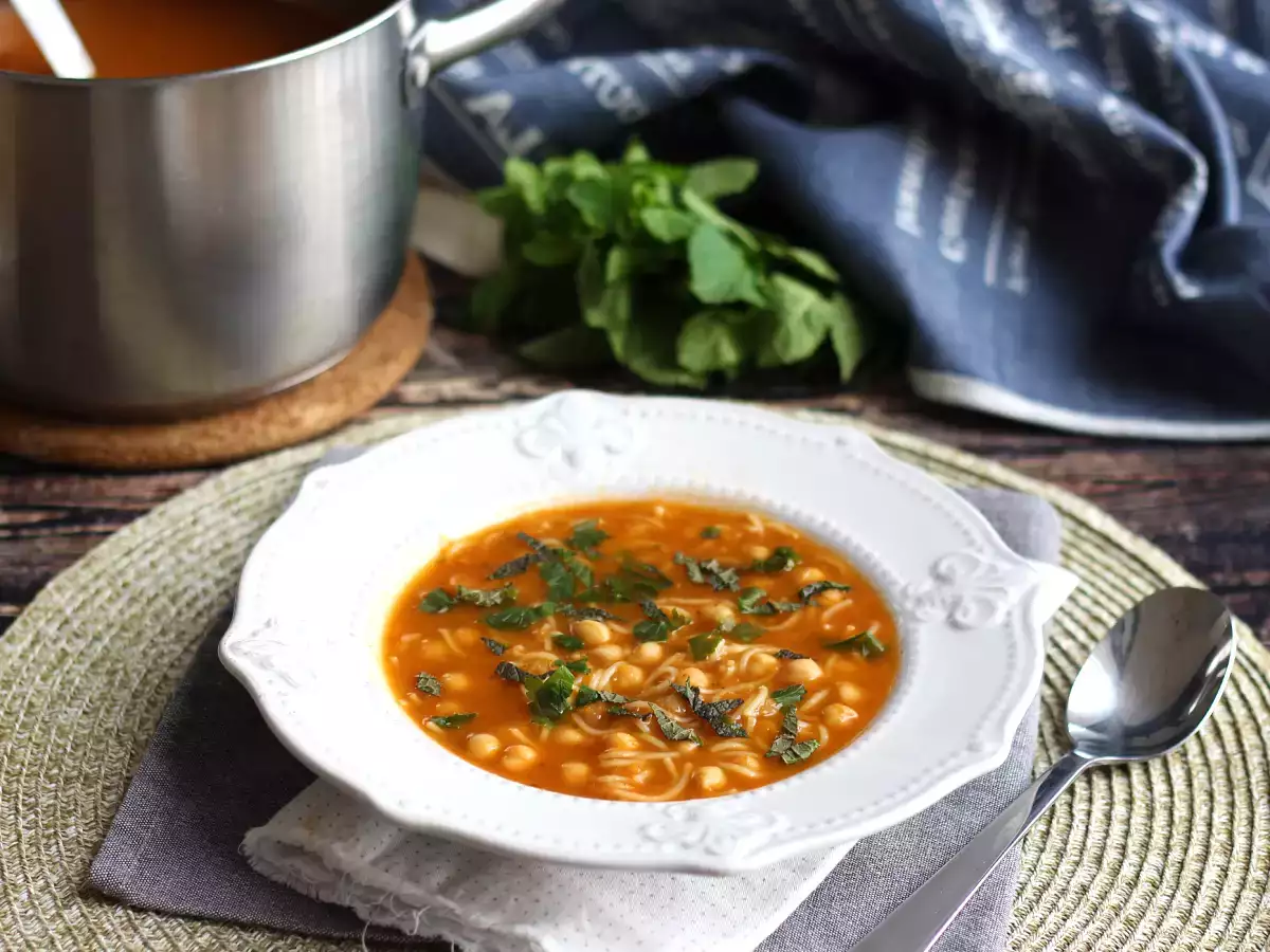 Vegetariánska chorba, aromatická a lahodná polievka! - foto 3
