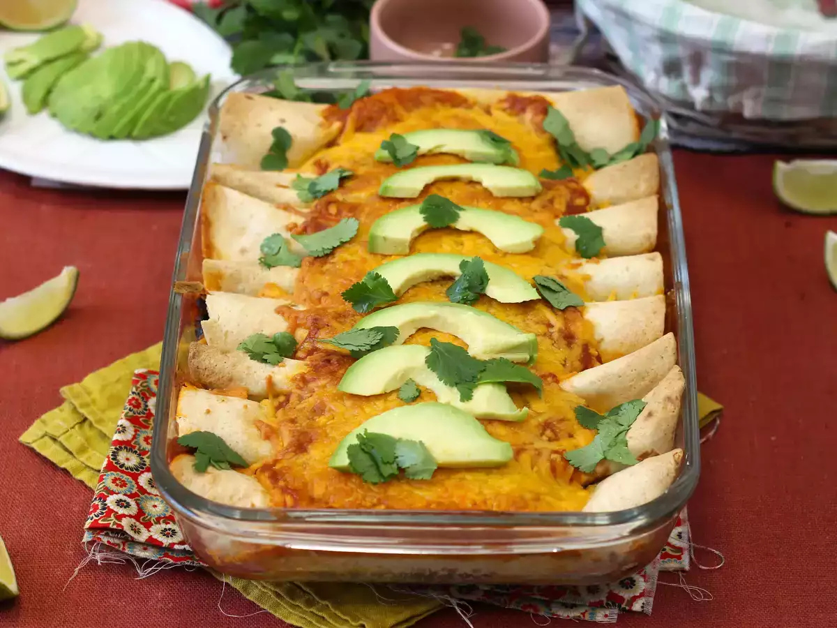 Vegetariánske enchiladas