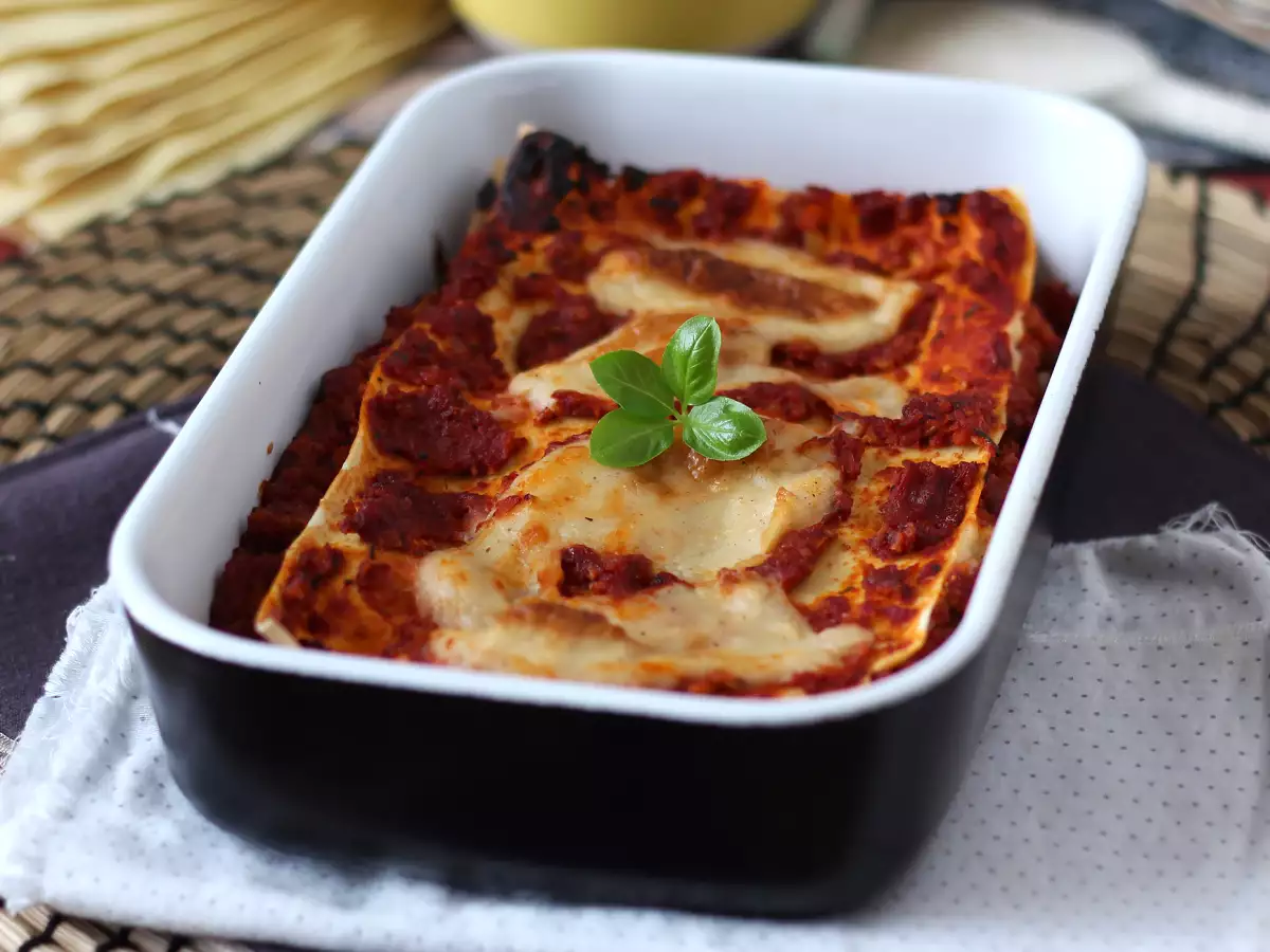 Vegetariánske lasagne (nebudete tomu veriť!)