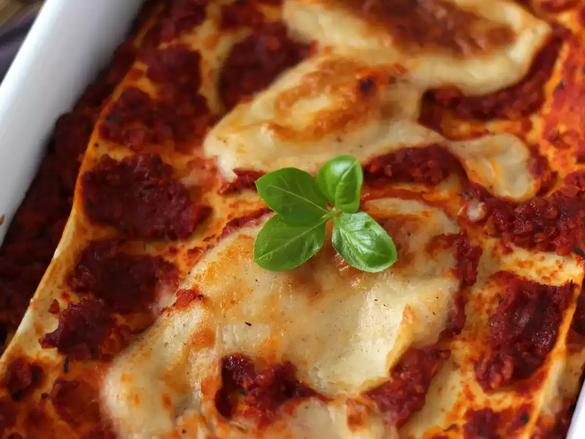 Vegetariánske lasagne (nebudete tomu veriť!) - foto 3