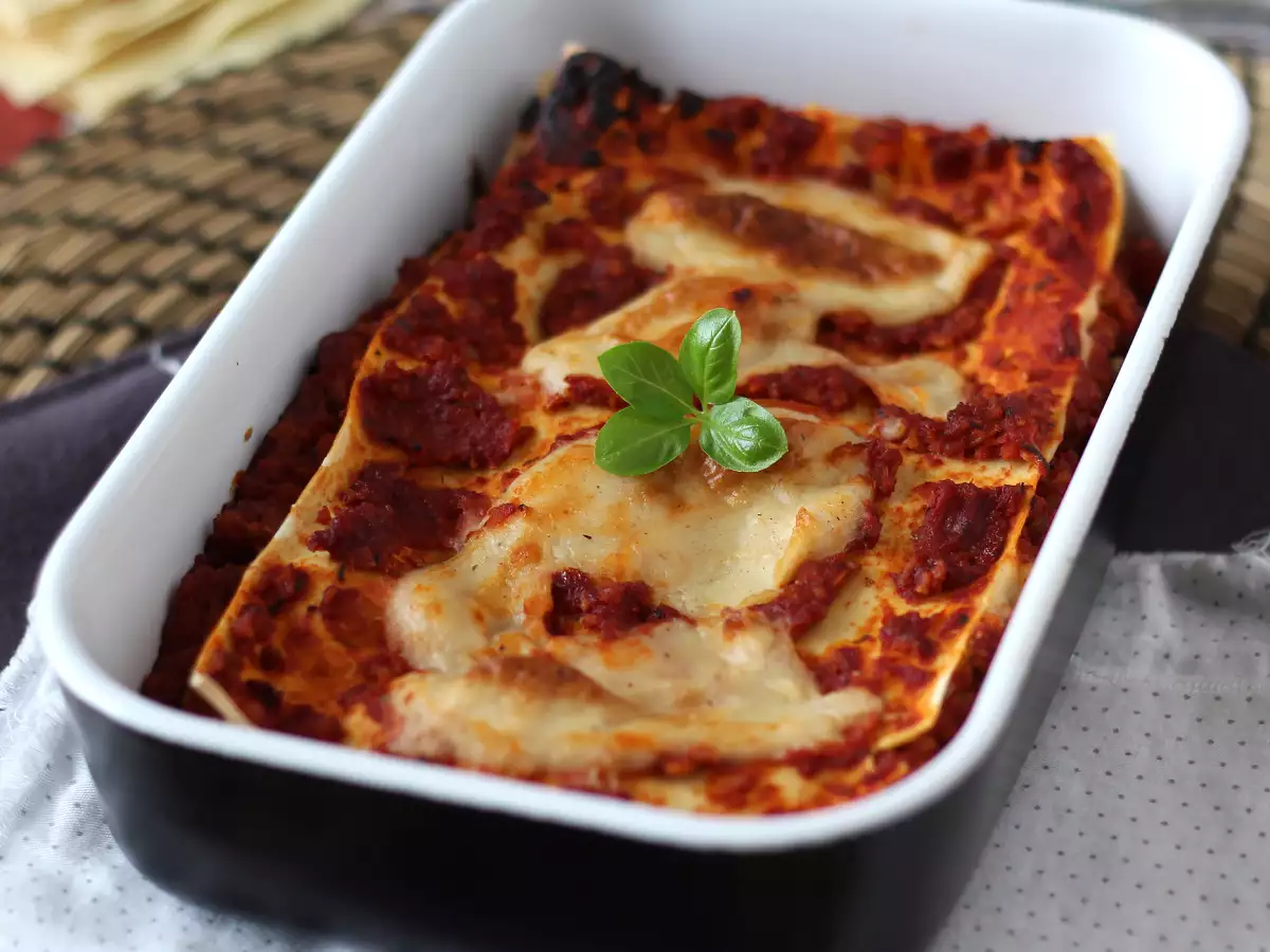 Vegetariánske lasagne (nebudete tomu veriť!) - foto 4