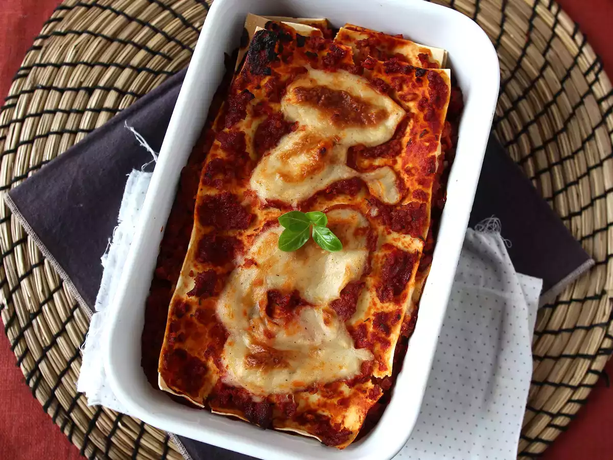 Vegetariánske lasagne (nebudete tomu veriť!) - foto 5