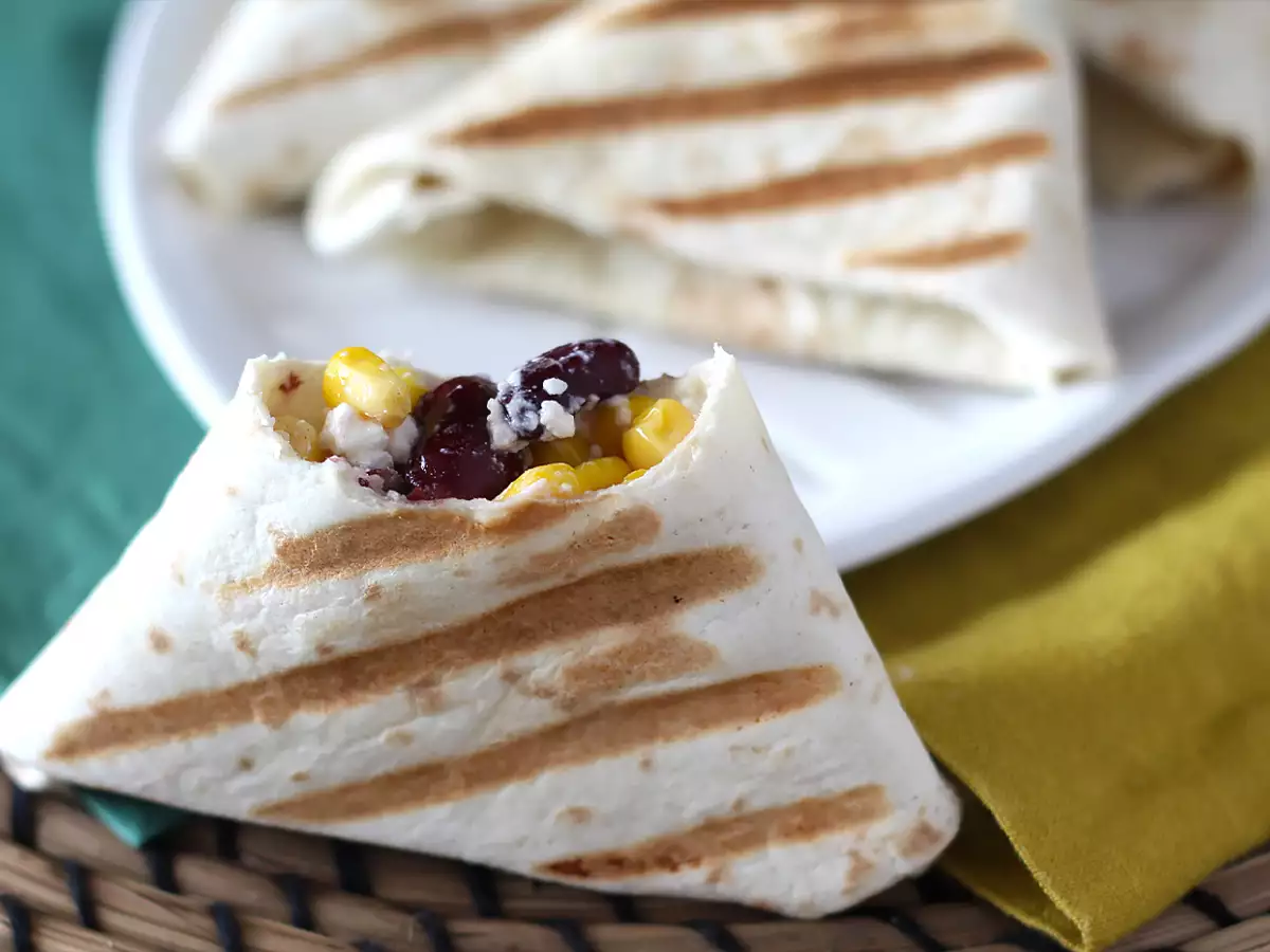 Vegetariánske taco samosas - foto 4