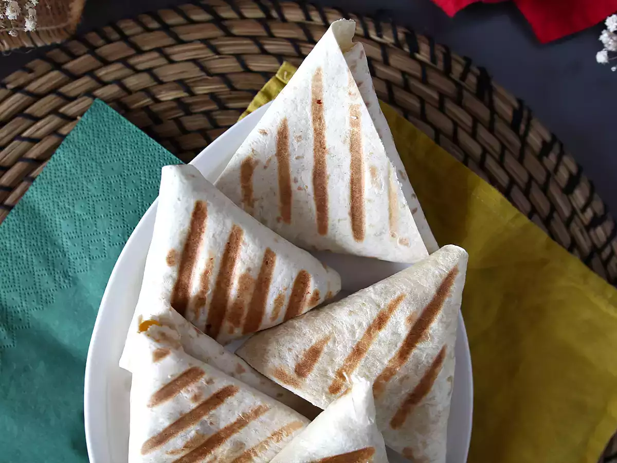 Vegetariánske taco samosas - foto 6