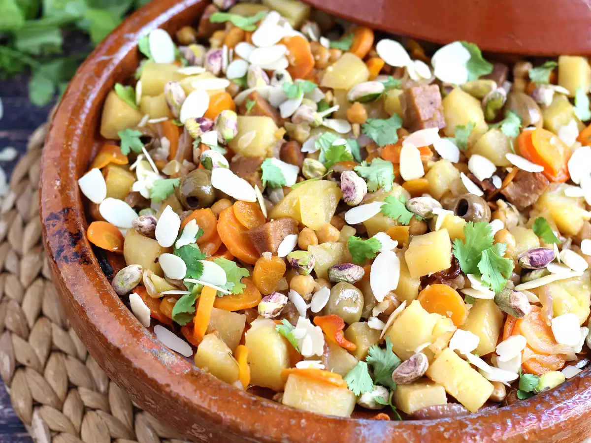 Vegetariánsky tagine (varte s nami seitan!) - foto 2