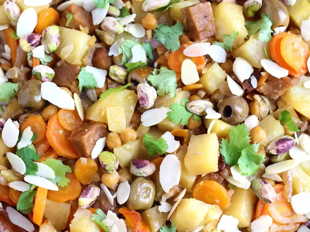 Vegetariánsky tagine (varte s nami seitan!) - foto 4