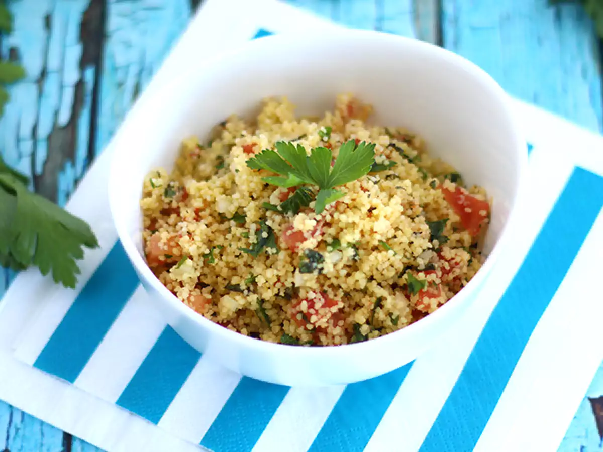 Veľmi jednoduché orientálne tabbouleh