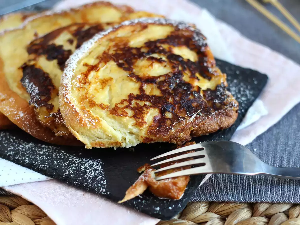 Vlhká a chrumkavá Brioche perdue - foto 2