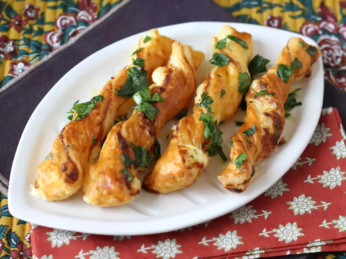 Vločkové syrové twisty so sušičkou Airfryer - foto 2