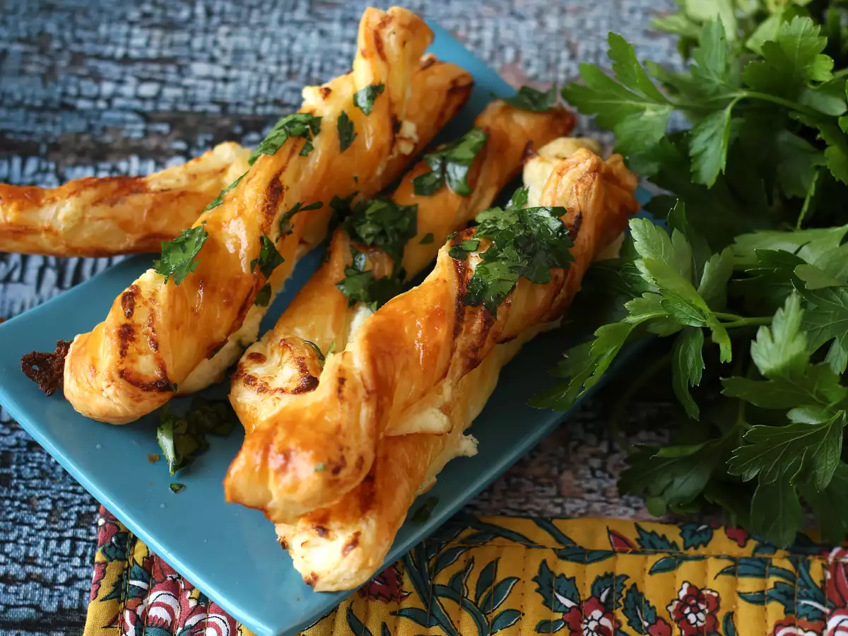 Vločkové syrové twisty so sušičkou Airfryer - foto 5