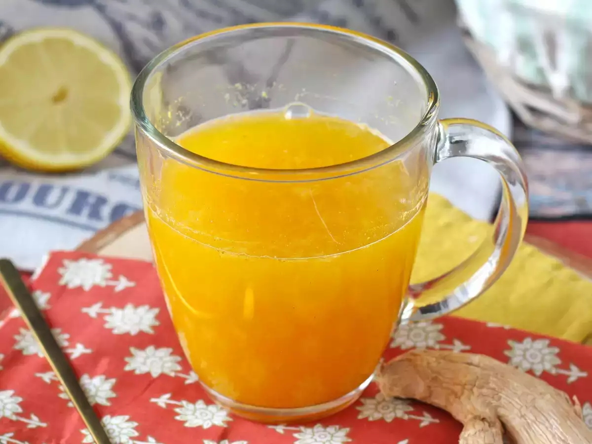 Zázvorový shot: jednoduchý, prírodný a účinný recept na imunitu a energiu - foto 4