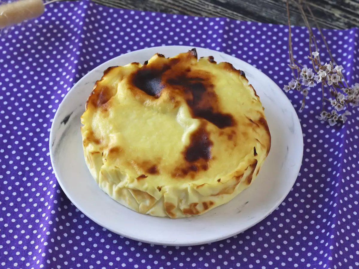 Zdravý tvarohový koláč vo fritéze - foto 5