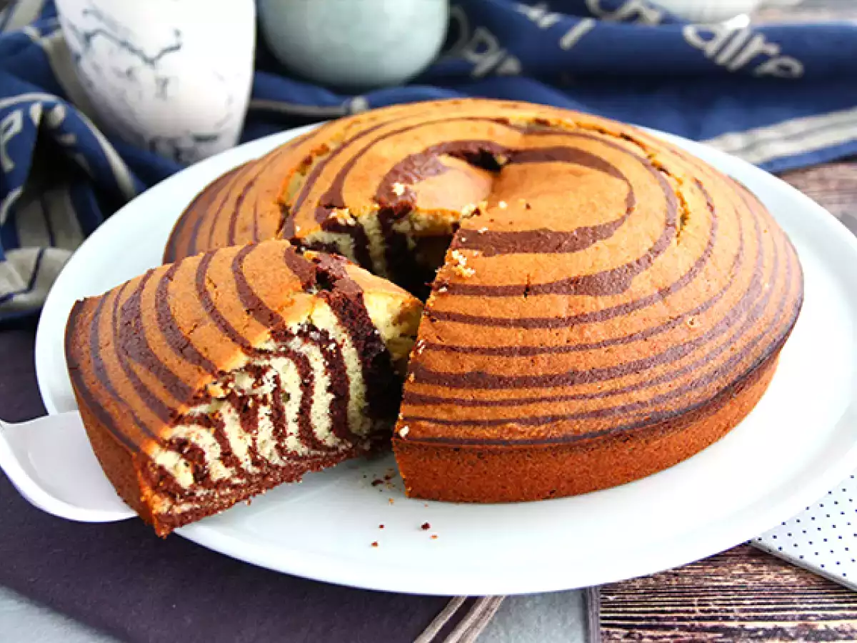Zebra torta, exotický mramor (taliansky mramor) - foto 2