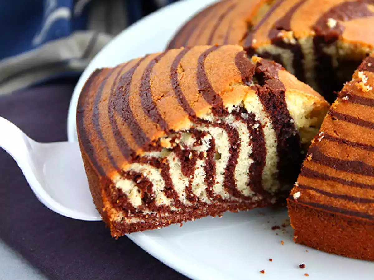 Zebra torta, exotický mramor (taliansky mramor) - foto 3