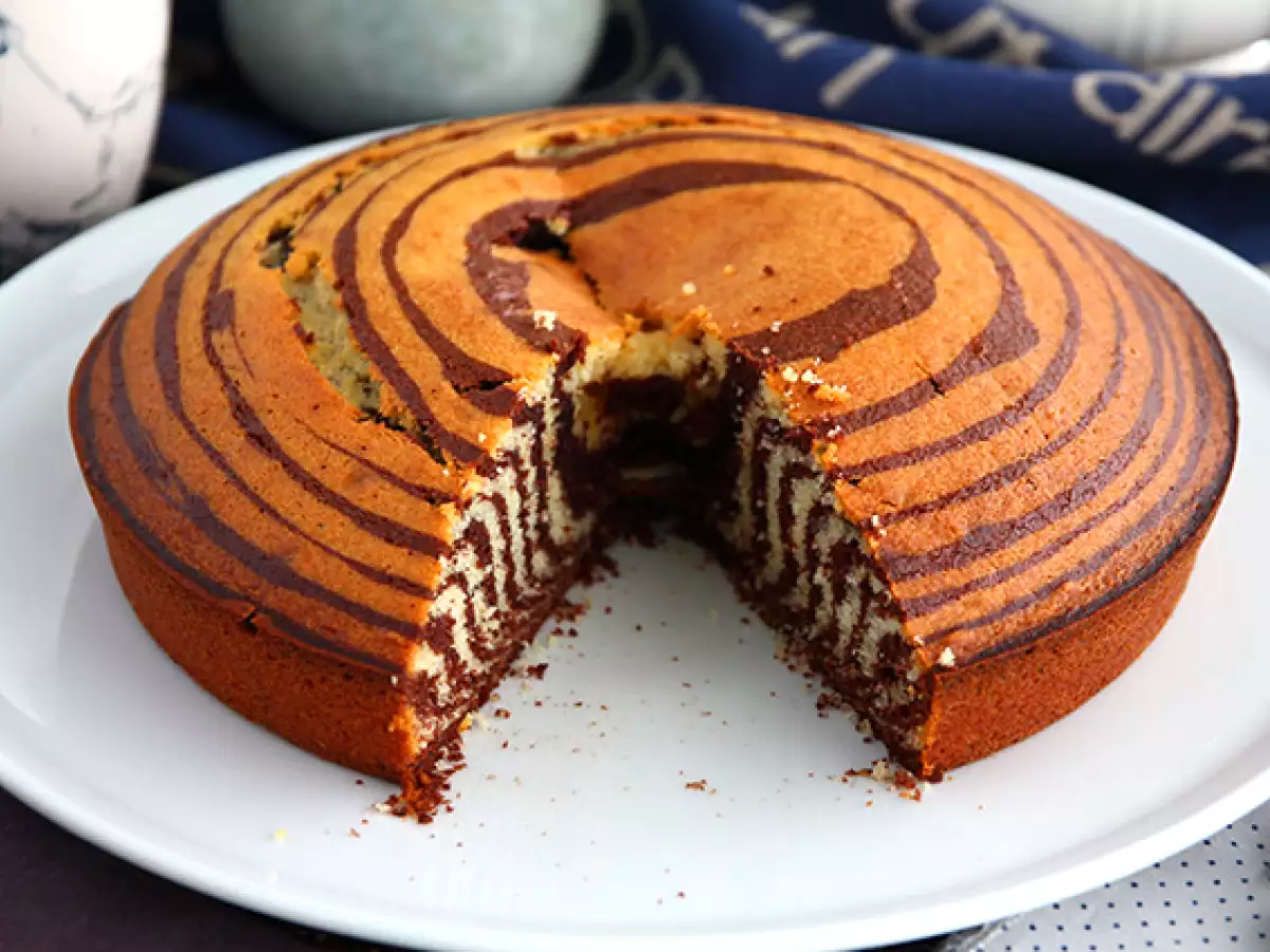Zebra torta, exotický mramor (taliansky mramor) - foto 4
