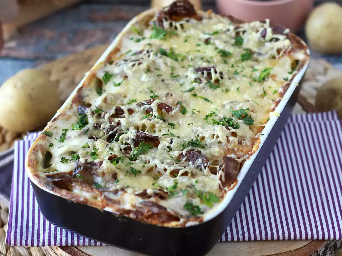 Zemiakový gratin s fritézou Air Fryer